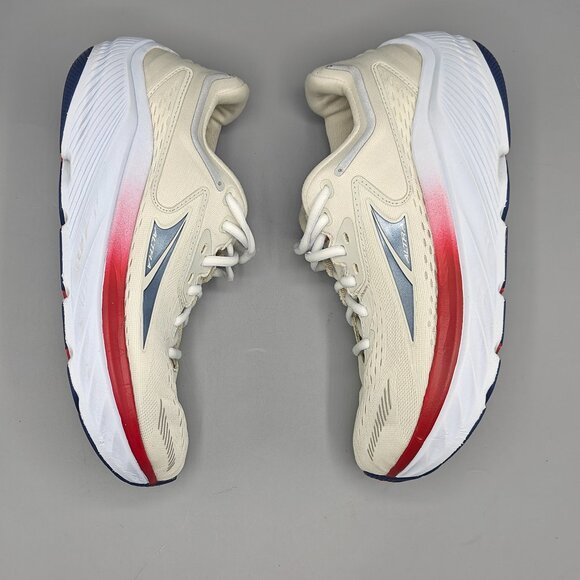 Altra Via Olympus Women's Size 8.5 Running Shoes Ivory Foot Shape - Picture 5 of 11